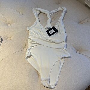 White One-Piece bodysuit